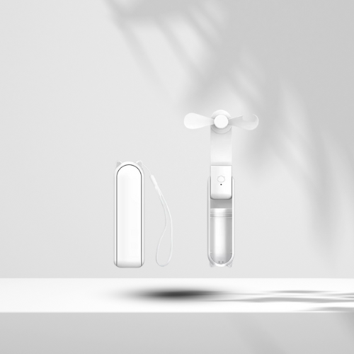Pocket Makeup Fan – Foldable & Rechargeable